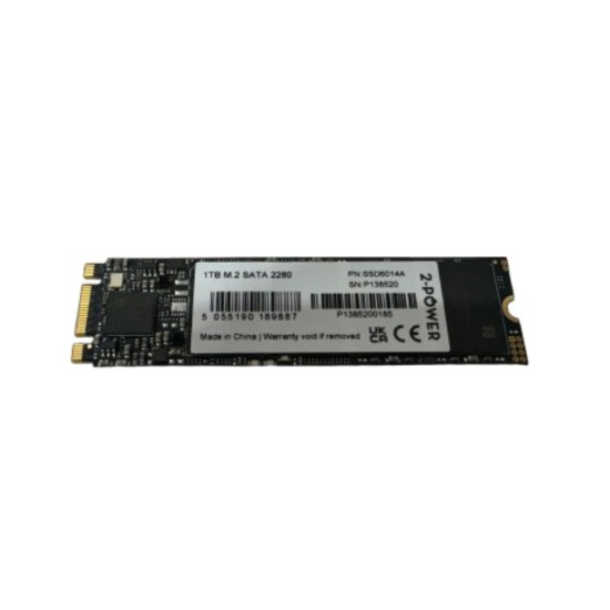 Disco 2-POWER SSD M.2 PCIe NGFF 1TB 2280 SATA (SSD6014A), Nuovo