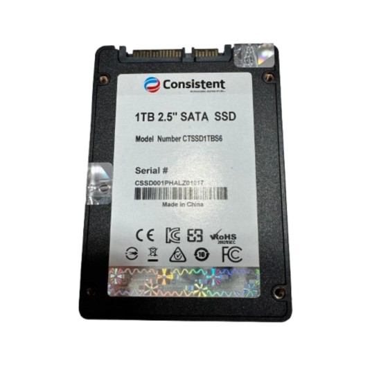 Disco Consistent SSD 2,5" SATA 1TB, Nuovo