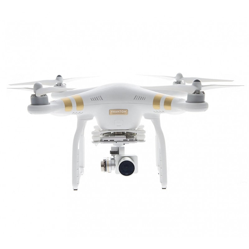 DJI Phantom 3 Drone intelligente professionale con telecamera 4K, bianco, A+