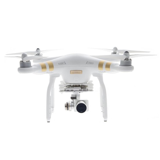 DJI Phantom 3 Drone intelligente professionale con telecamera 4K, bianco, A+