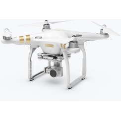 DJI Phantom 3 Drone intelligente professionale con telecamera 4K, bianco, A+