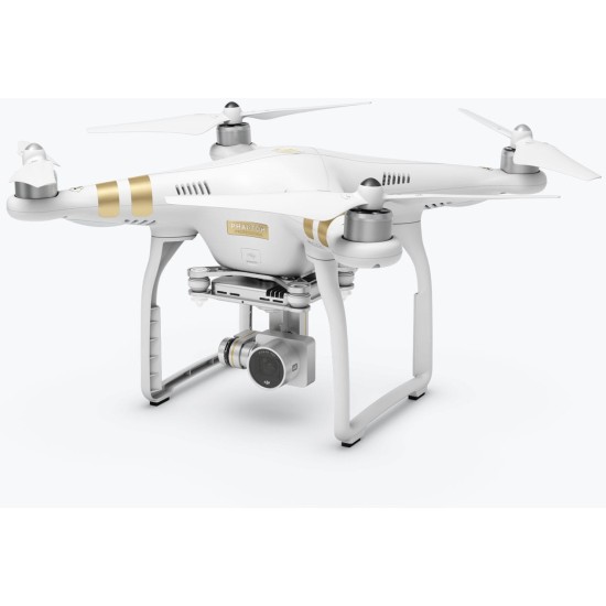 DJI Phantom 3 Drone intelligente professionale con telecamera 4K, bianco, A+