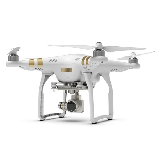 DJI Phantom 3 Drone intelligente professionale con telecamera 4K, bianco, A+