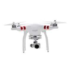 Drone intelligente DJI Phantom 3 Standard con telecamera 4K, bianco, A+