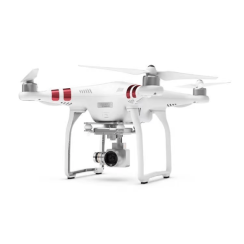 Drone intelligente DJI Phantom 3 Standard con telecamera 4K, bianco, A+
