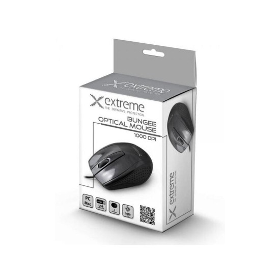 Esperanza Mouse USB Extreme XM110K Ottico 1000 Dpi, Nero, Nuovo