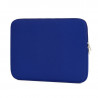Fodera in neoprene blu per laptop da 15" e 15,6"
