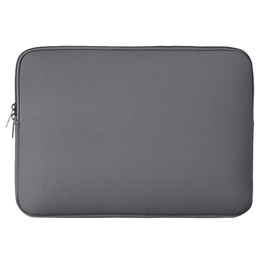 Fodera in neoprene grigia per portatili da 15" e 15,6"