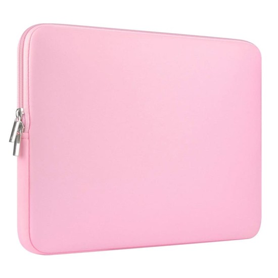 Fodera in neoprene rosa per laptop da 15" e 15,6"