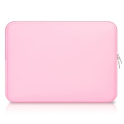 Fodera in neoprene rosa per laptop da 15" e 15,6"