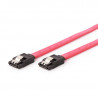 Gembird Cavo dati 0.50m Sata III con clip di sicurezza, nuovo