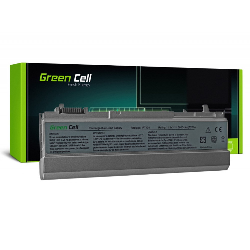 Batteria a celle verdi per Dell Latitude E6400 E6410 E6500 E6510 E6510 / 11.1V 6600mAh