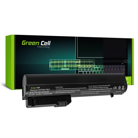 Batteria a celle verdi per HP Compaq 2510p nc2400 2530p 2540p / 11.1V 4400mAh