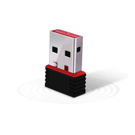 Adattatore Wifi USB Wireless 2,4G, WLAN, USB 2.0, Ricevitore Wifi per Tablet/PC/TV, A+