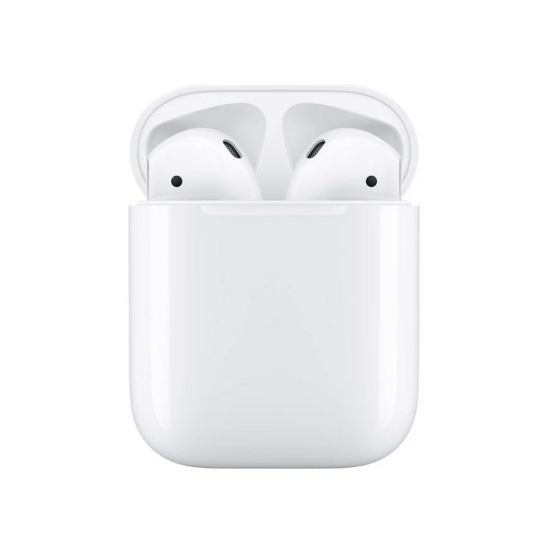 Apple AirPods 2 con custodia di ricarica wireless, bianco, A+