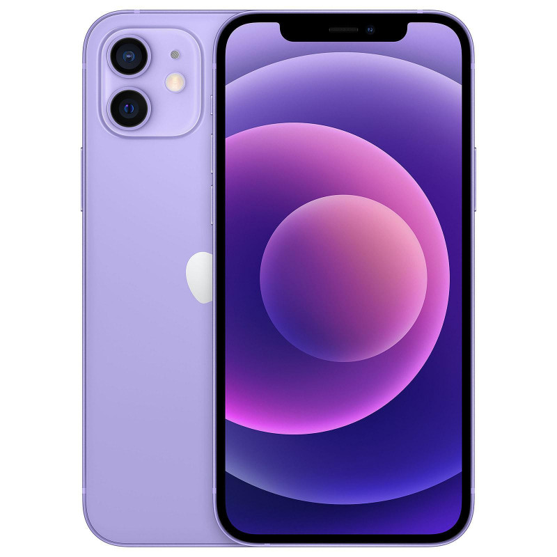 Apple IPhone 12 128GB, viola, A+