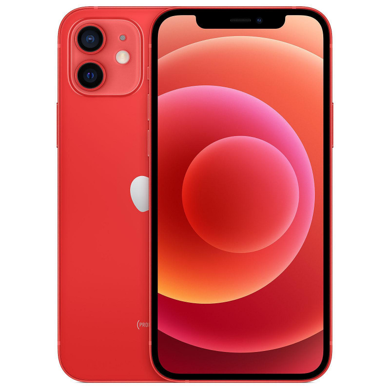 Apple IPhone 12 128GB, rosso, A+