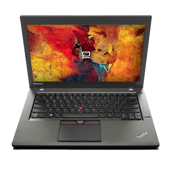 Lenovo ThinkPad T450 i5 16GB SSD 512GB A+ 14" Nero
