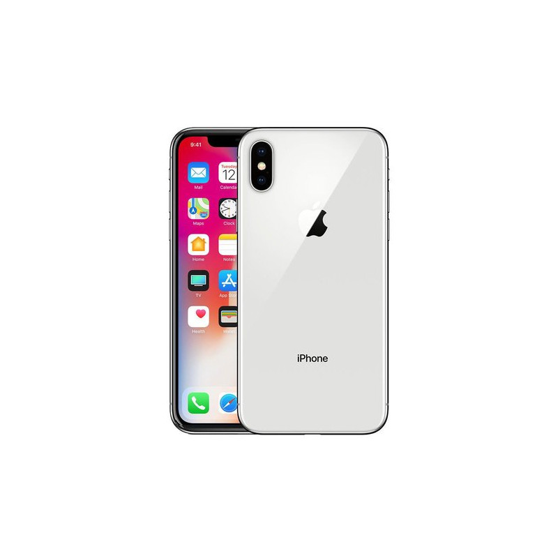 Apple IPhone X 256GB, Argento, A+