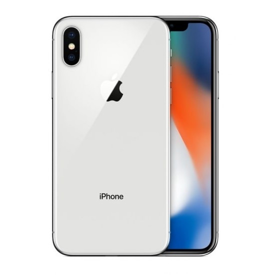 Apple IPhone X 256GB, Argento, A+