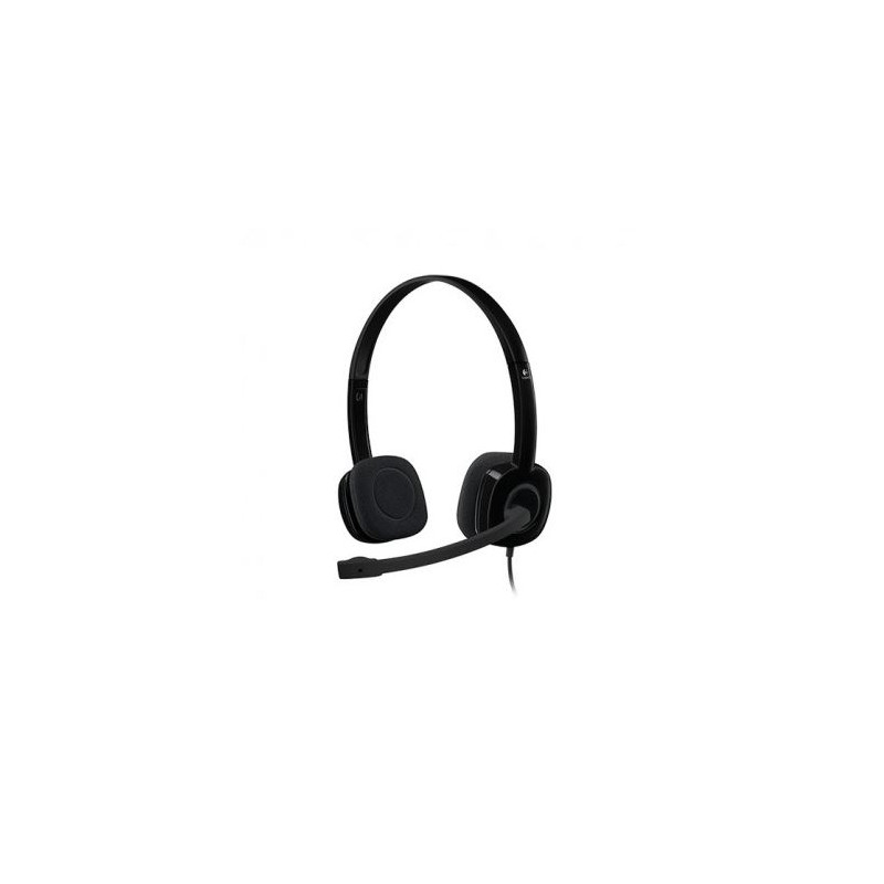LOGITECH H151 Cuffie con microfono nero