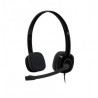 LOGITECH H151 Cuffie con microfono nero