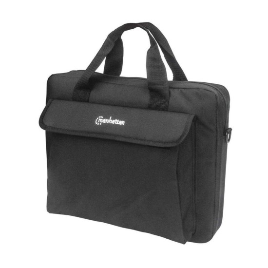 Manhattan 439893 Borsa per Portatile 35,8 cm (14") Nero, Nuovo