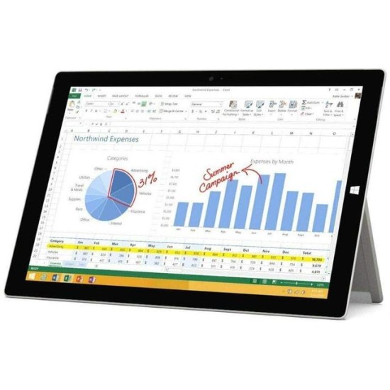 Microsoft Surface Pro 3 Tattile 12" i3, 4GB, SSD 64GB A+