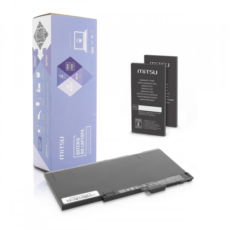 Mitsu Batteria per HP EliteBook 740 G1, G2 / 11.1V (10.8V) 4500 mAh