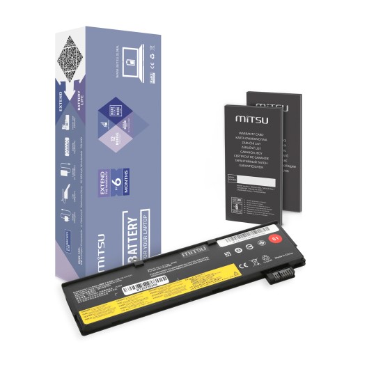 Mitsu Batteria per Lenovo ThinkPad T570 / 11.4V 2140 mAh