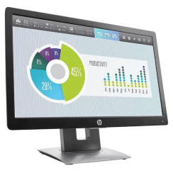 Monitor HP EliteDisplay E202 20" HD+ - Grado A, Nero