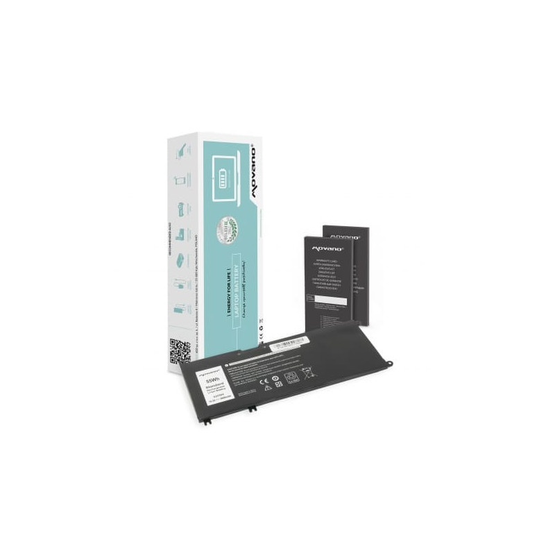 Movano Batteria per Dell Inspiron 15 5587, 7588, 15,2 V 3600 mAh (55 Wh)