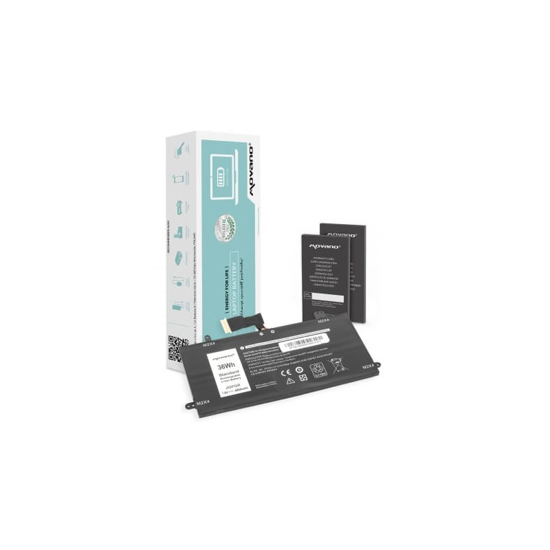 Movano Batteria per Dell Latitude 12 (5285), 5289 7,6 V (7,4 V) 4800 mAh (36 Wh)