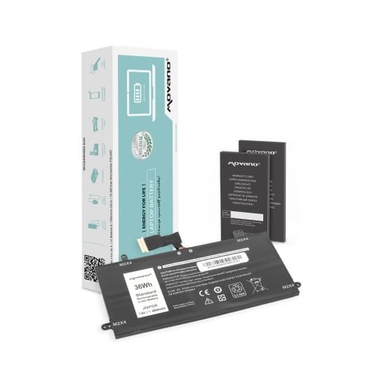 Movano Batteria per Dell Latitude 12 (5285), 5289 7,6 V (7,4 V) 4800 mAh (36 Wh)