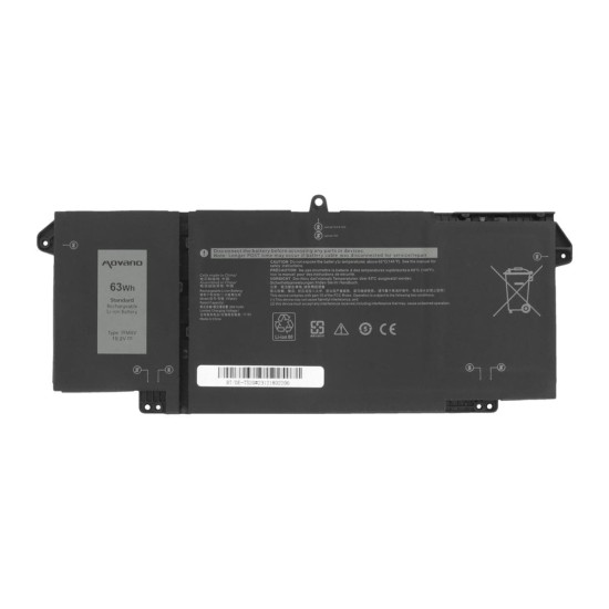 Movano Batteria per Dell Latitude 5320, 7320, 7520 (4144 mAh) 15.2V
