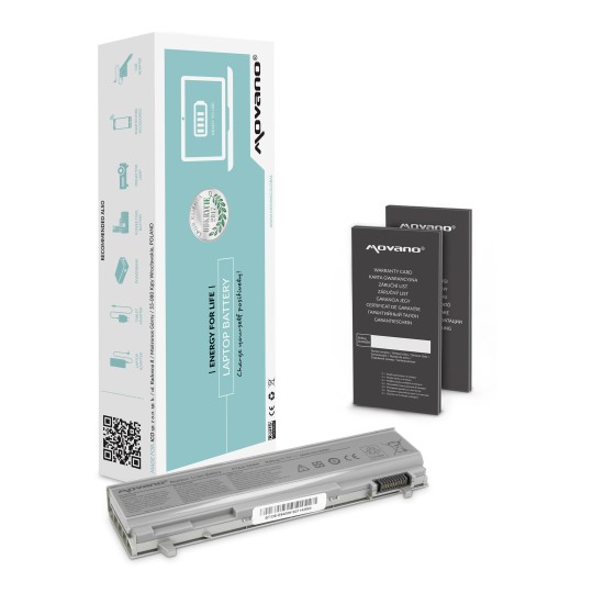 Batteria Movano per Dell Latitude E6400 (4400mAh) / 11.1V (10.8V) 4400 mAh