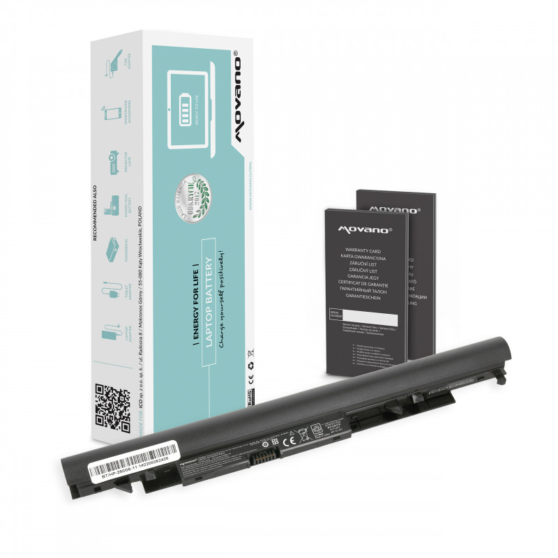 Movano Batteria per HP 250 G6 / 11.1V (10.8V) 2200 mAh