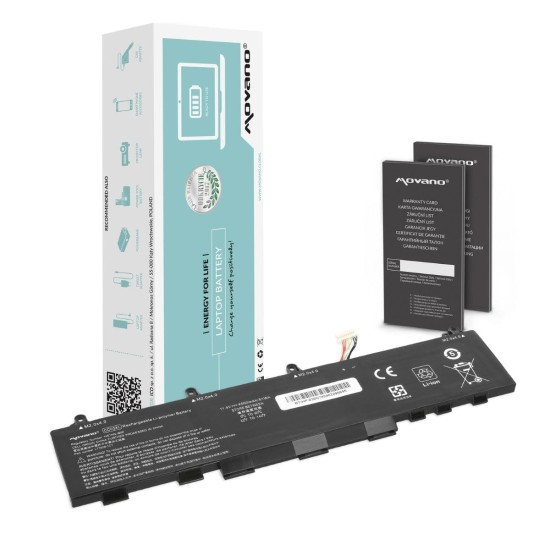 Batteria Movano HP EliteBook 830 840 845 ProBook ZBook | 15.4V 4500mAh