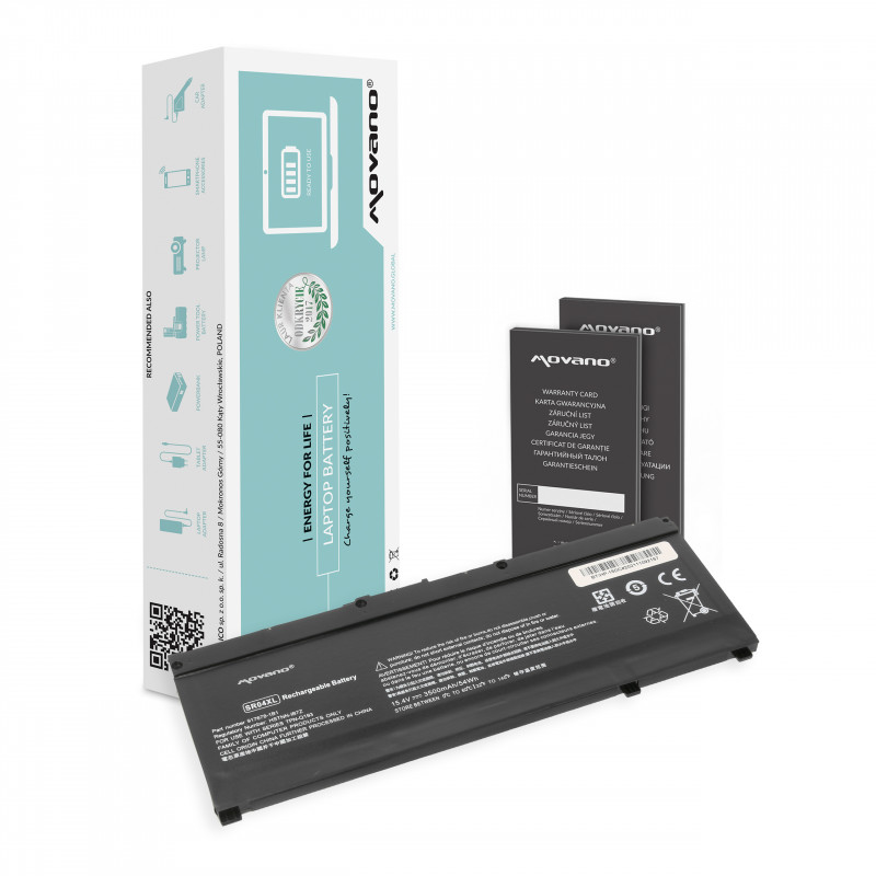 Batteria Movano per HP Omen 15-DC / 15.4V 3500 mAh