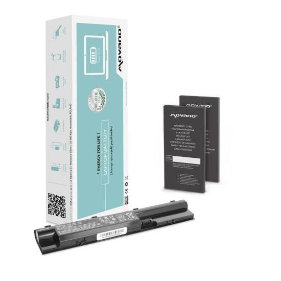 Batteria Movano per HP ProBook 440 (G0, G1), 445 (G0, G1), 450 (G0, G1), 455 (G0, G1), 470 (G0, G1, G2) 4400 mAh (11.1 V)