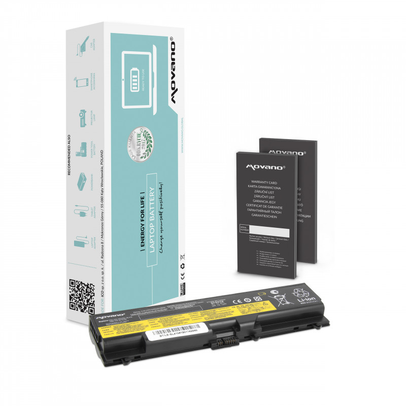 Batteria Movano per Lenovo E40, E50, SL410, SL510 / 10,8V (11,1V) 4400 mAh