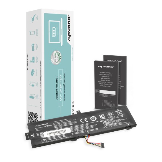 Batteria Movano per Lenovo IdeaPad 510-15ISK / 7,6V (7,4V) 3950 mAh