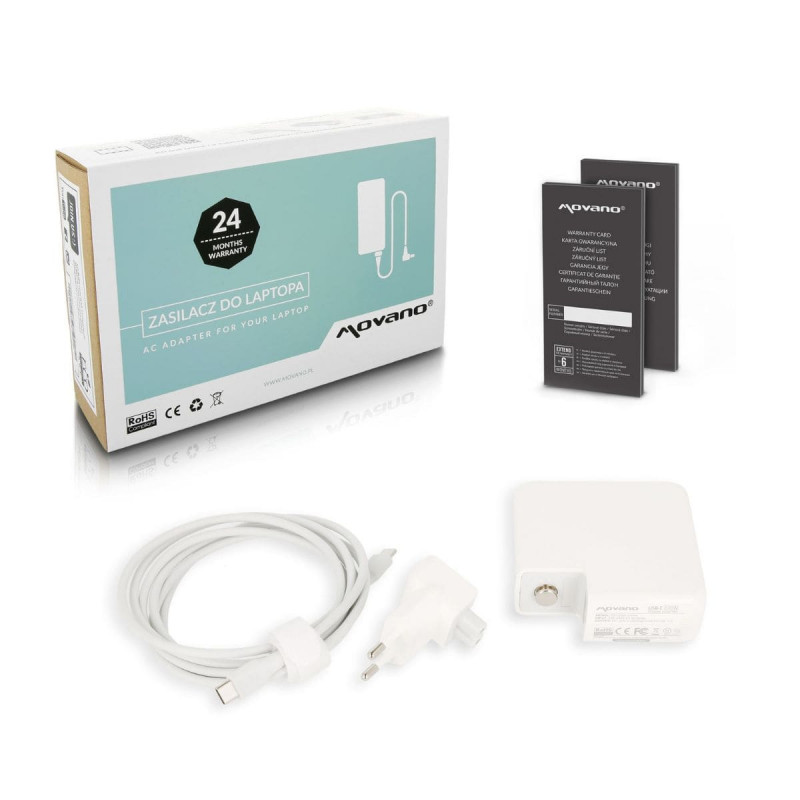 Movano Caricatore Portatile 100W USB tipo C USB-C