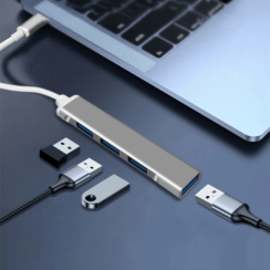 MultiHUB USB Tipo C 3.0 e 3.1, Lenovo, Xiaomi, Macbook Pro, Air, Laptop, Nuovo