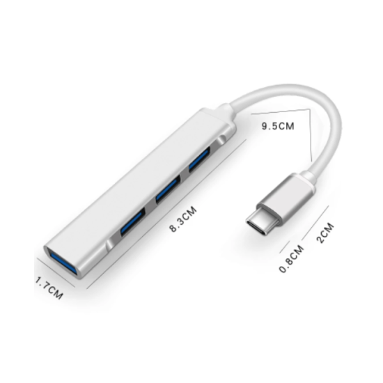 MultiHUB USB Tipo C 3.0 e 3.1, Lenovo, Xiaomi, Macbook Pro, Air, Laptop, Nuovo