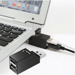 Moltiplicatore HUB USB 3.0 mini portatile 3 porte USB