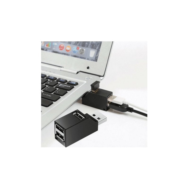 Moltiplicatore HUB USB 3.0 mini portatile 3 porte USB