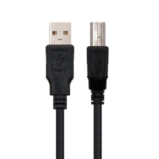 Nanocable Cavo per stampante USB-A 2.0 maschio a USB-B maschio 1.80m