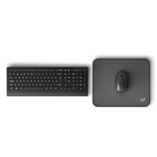 Pack Tastiera + Mouse Energy System Office Set 3 Silent Wireless, Nuovo
