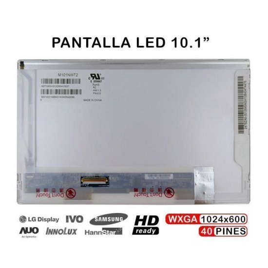 SCHERMO A LED DA 10,1 POLLICI CLAA101NB01 LP101WH1